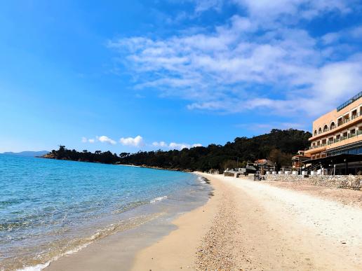 am Strand von Cavalière