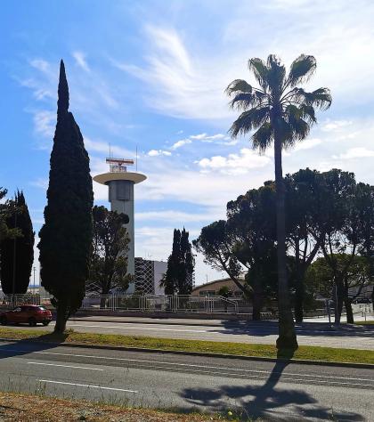 beim Flugplatz von Nizza