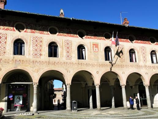 in Vigévano, Piazza Ducale