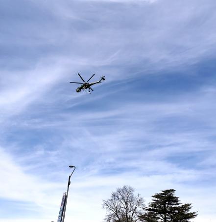 und Löschhelikopter