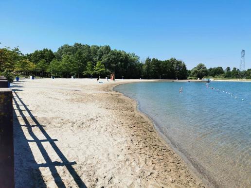 der Badesee in Brognard