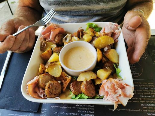 unser Mittagessen