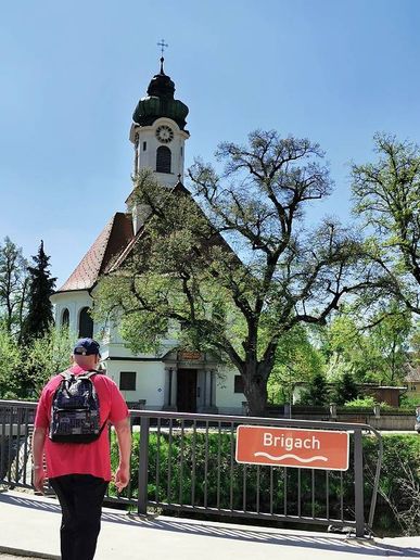 die Evangelische Christuskirche an der Brigach
