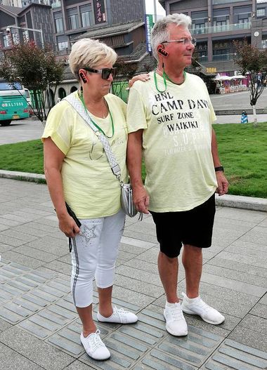 wir haben viel Spass mit Irene und Alfred