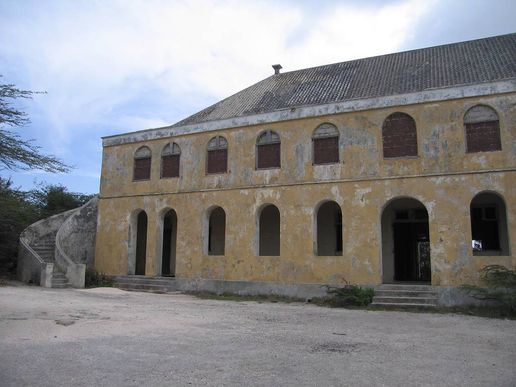 die frühere  Quarantänestation