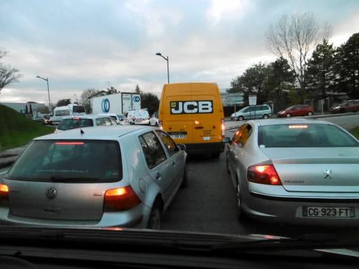 Die "Gelbwestler" blockieren den Verkehr