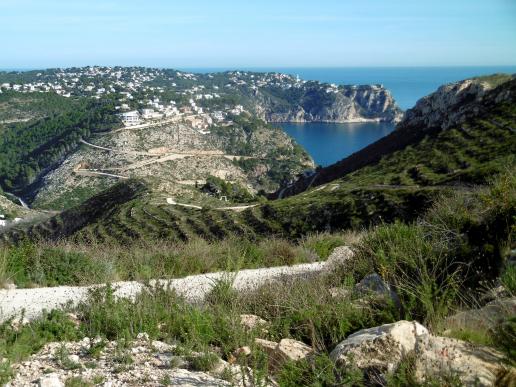 Blick vom „Cumbre del Sol“.