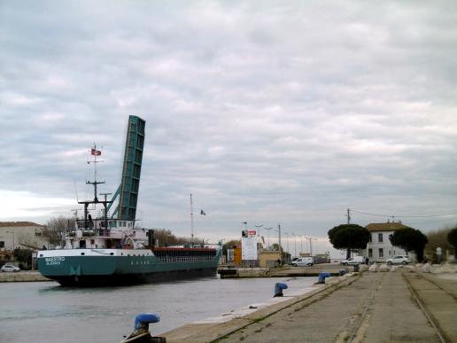 in Port St.Louis du Rhône bei der Schleuse