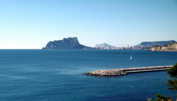 Blick nach Calpe