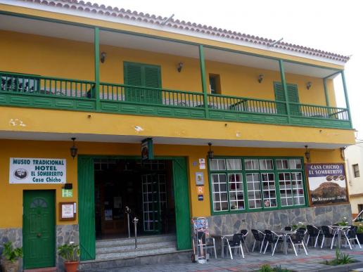 unser Hotel „El Sombrerito“ in Vilaflor